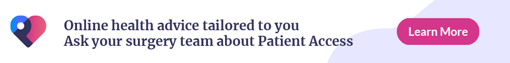 Patient access online banner